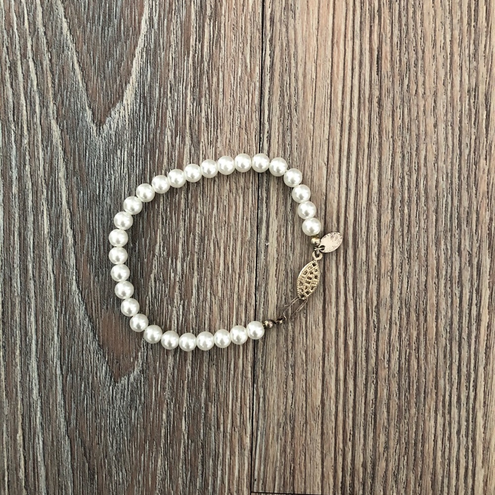 Faux Pearl Bracelet
